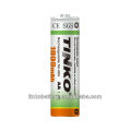 With TINKO brand 1.2v AA rechargeable battery at a good price